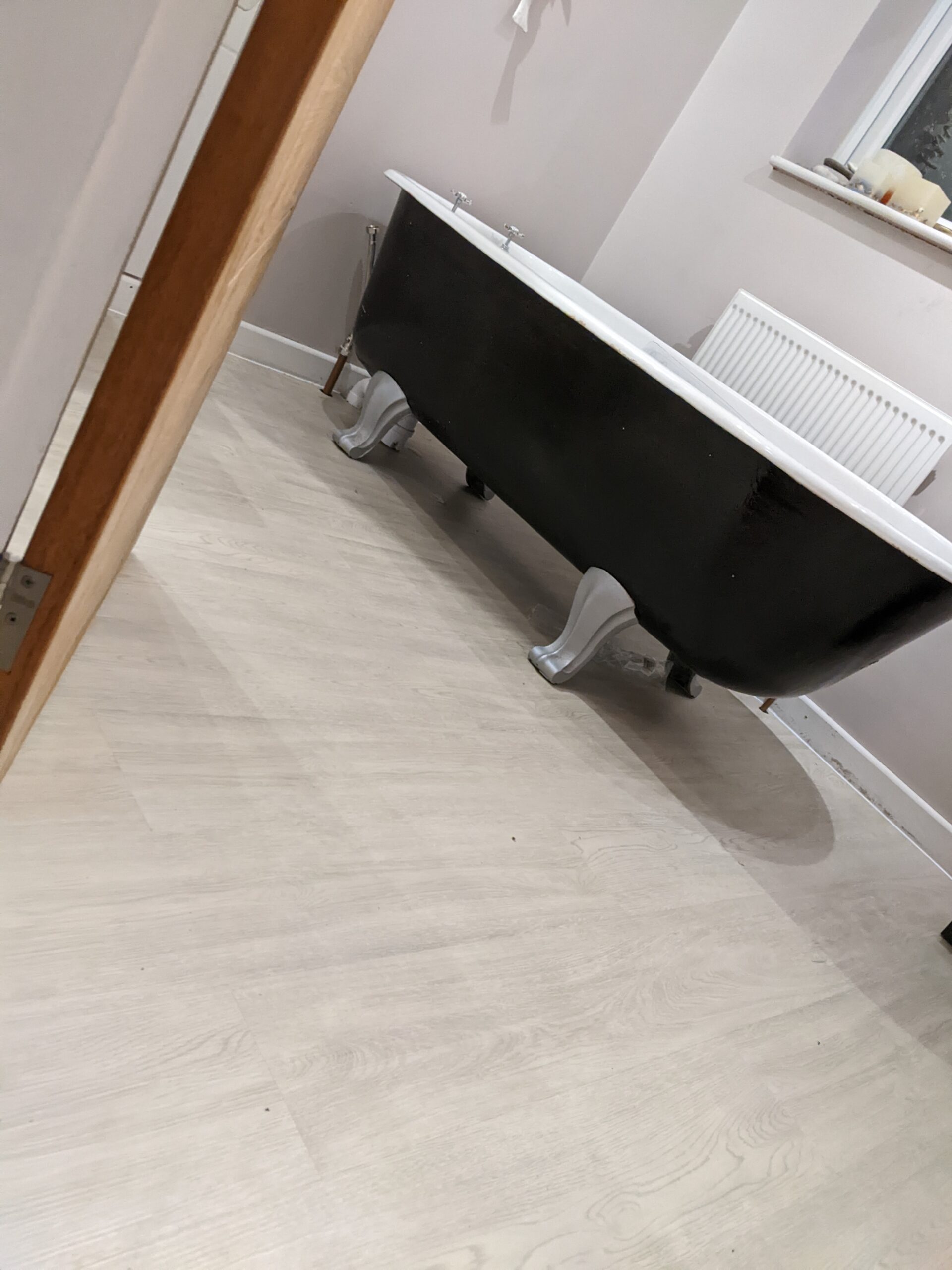 LVT Bathroom flooring fitted